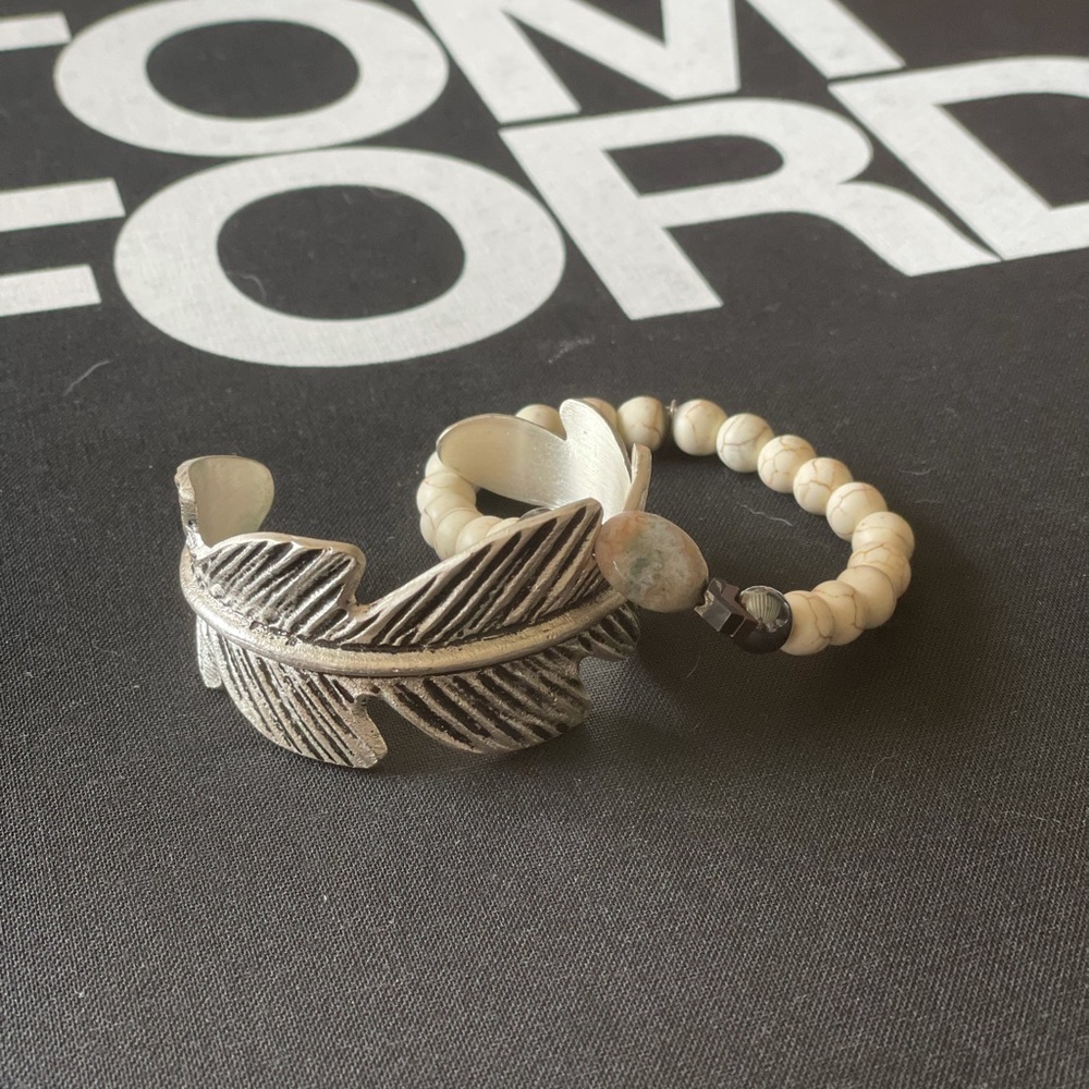 Rustic Cuff bracelet set